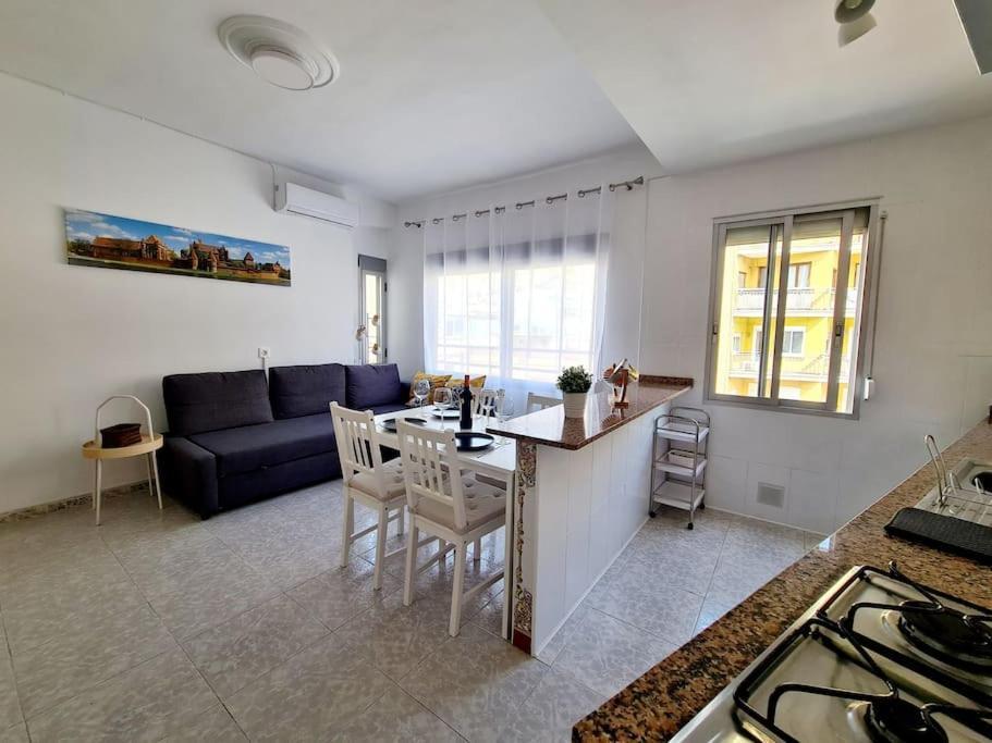 Comodo Apartamento En El Centro De Cullera, Playa 700 Metros ภายนอก รูปภาพ