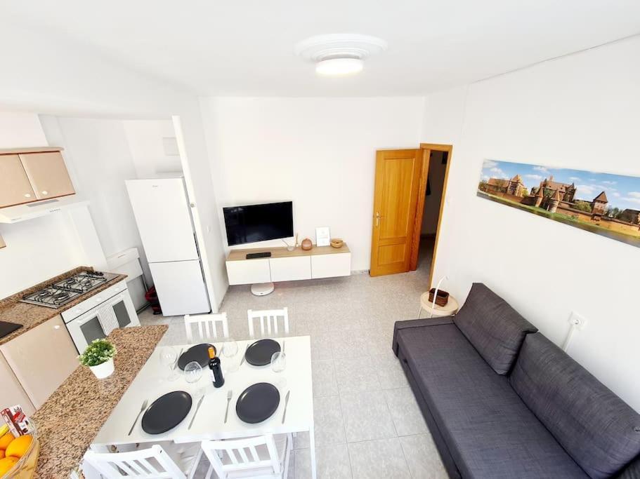 Comodo Apartamento En El Centro De Cullera, Playa 700 Metros ภายนอก รูปภาพ